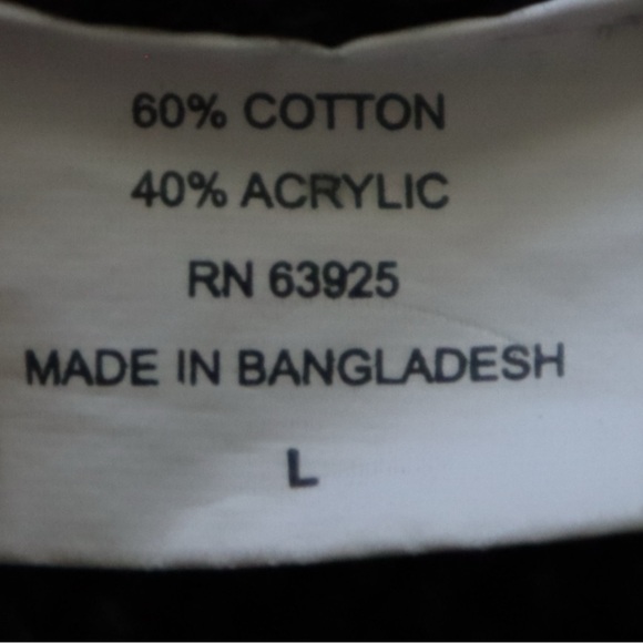 Trash Nouveau Shawl Neck Sweater L Men’s Cable Heavy Knit Pullover Cotton Blend - Picture 7 of 9